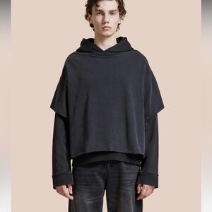Found Double Layered Cotton Hoodie